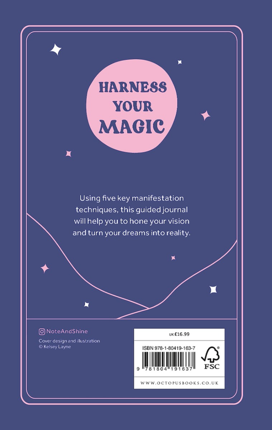 Бумажная книга «The Manifestation Journal», автор Келси Лейн - фото №1