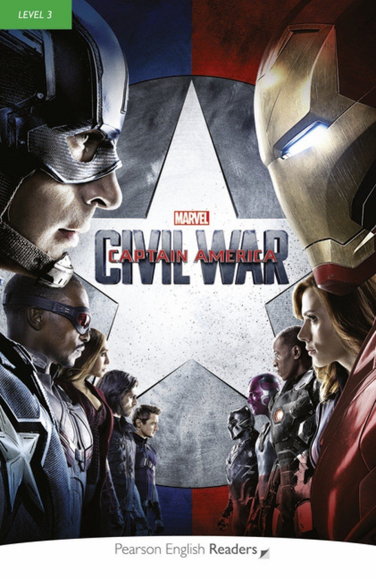 Бумажная книга «Level 3. Marvel's Captain America. Civil War + Audio CD-ROM», автор Колин Дегнан-Венесс - фото №1