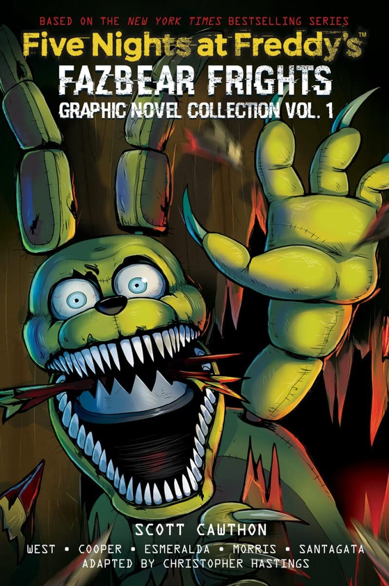 Паперова книга «Fazbear Frights Graphic Novel. Collection №1», автор Скотт Коутон - фото №1