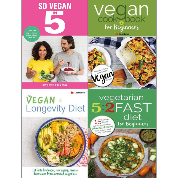 Бумажная книга «So Vegan in 5», автор Рокси Папе - фото №1