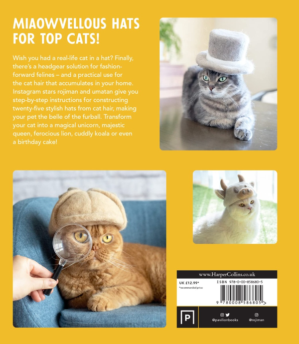 Бумажная книга «Cats in Hats» - фото №1