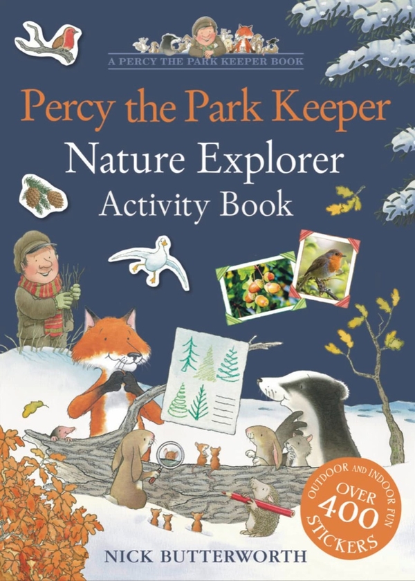 Паперова книга «Percy the Park Keeper. Nature Explorer Activity Book», автор Нік Баттерворт - фото №1