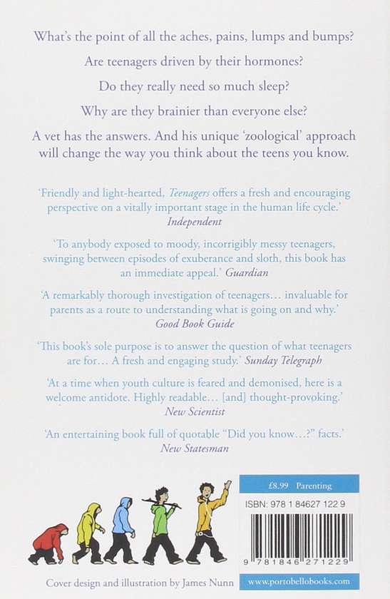 Бумажная книга «Teenagers: A Natural History», автор Дэвид Бейнбридж - фото №1