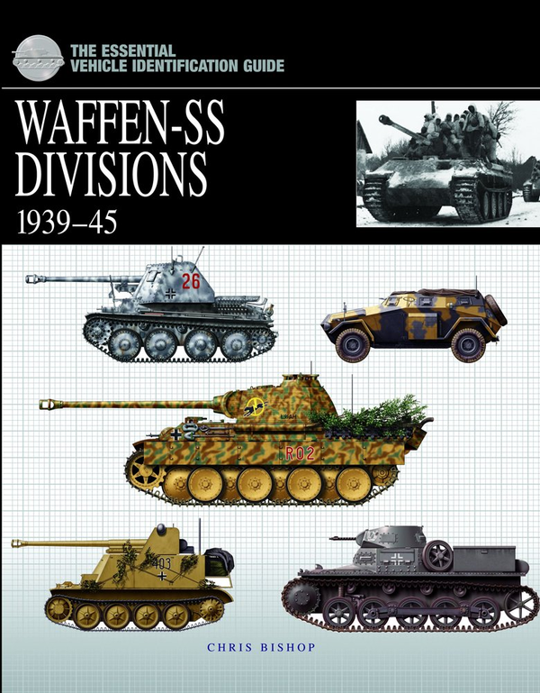 Паперова книга «Waffen-SS Divisions 1939-45», автор Кріс Бішоп - фото №1