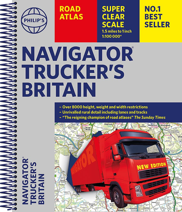 Бумажная книга «Philip's Navigator Trucker's Britain» - фото №1