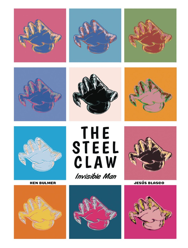 Бумажная книга «The Steel Claw. Invisible Man», автор Хесус Бласко - фото №1