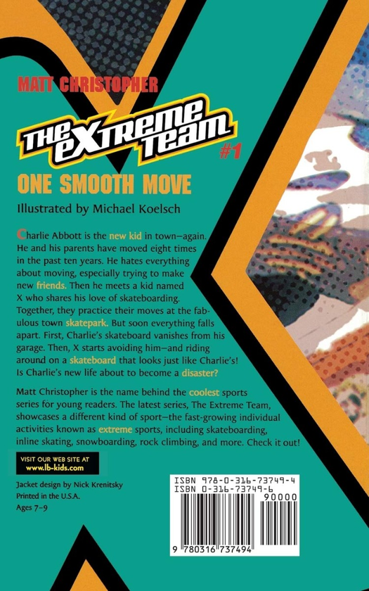 Бумажная книга «The Extreme Team. One Smooth Move», автор Мэтт Кристофер - фото №1