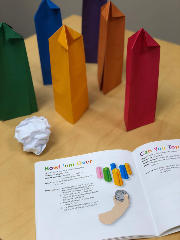 Бумажная книга «Origami Games for Kids Kit», автор Джоэл Стерн - фото №1