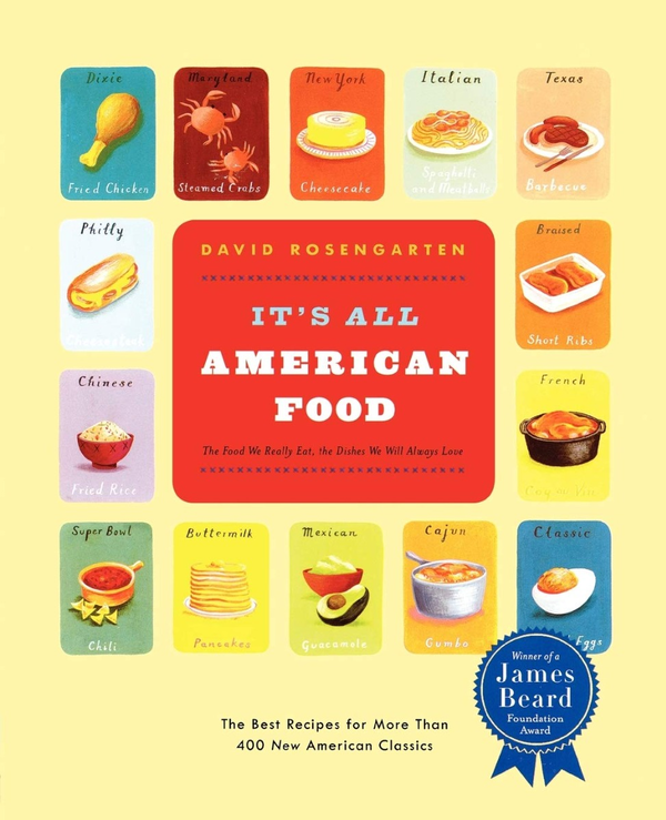 Бумажная книга «It's All American Food», автор Дэвид Розенгартен - фото №1