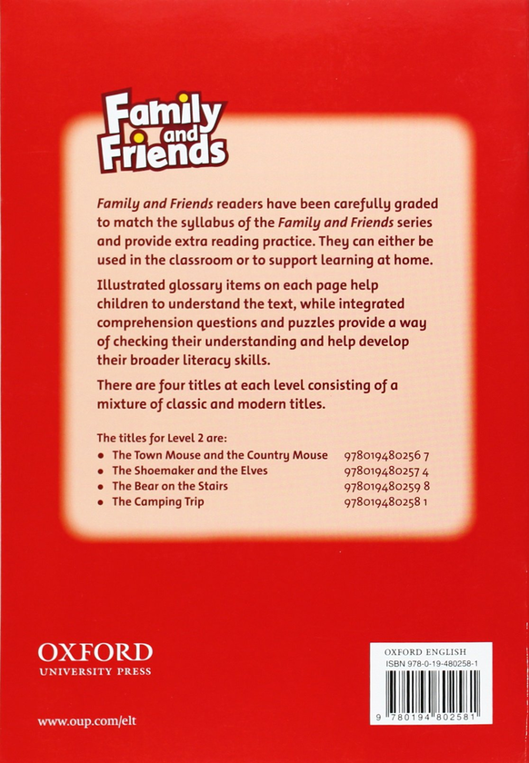 Паперова книга «Family and Friends 2. Reader C. The Camping Trip », автор Наомі Сіммонс - фото №1