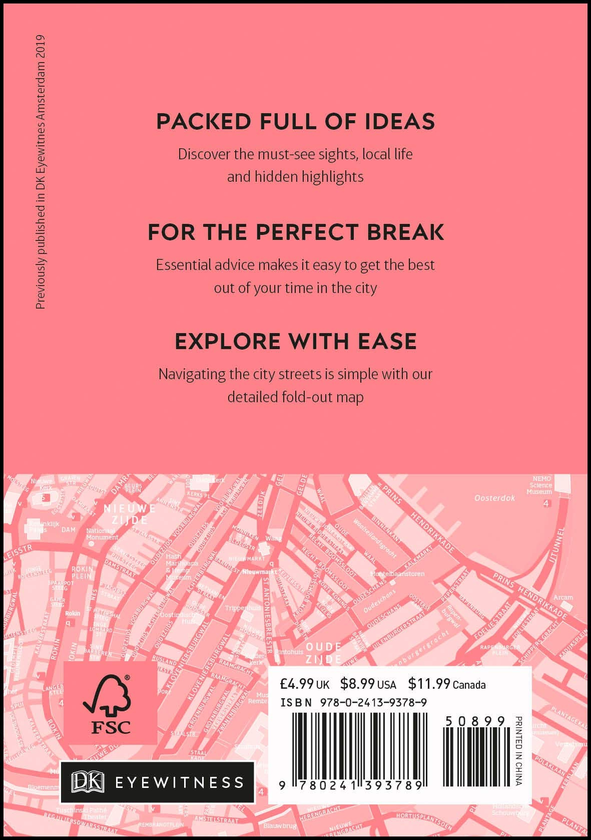 Паперова книга «Amsterdam Mini Map and Guide» - фото №1