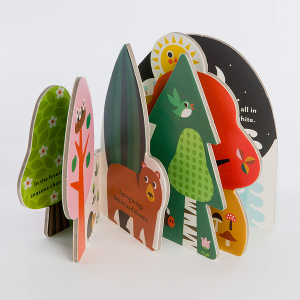 Паперова книга «Bookscape Board Books. A Forest's Seasons», автор Інгела П. Арреніус - фото №1