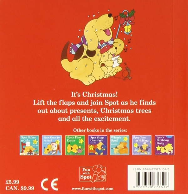 Бумажная книга «Spot's First Christmas», автор Эрик Хилл - фото №1