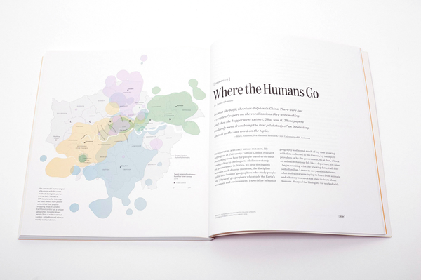 Бумажная книга «Where The Animals Go: Tracking Wildlife with Technology in 50 Maps and Graphics», авторов Джеймс Чешире, Оливер Уберти - фото №1