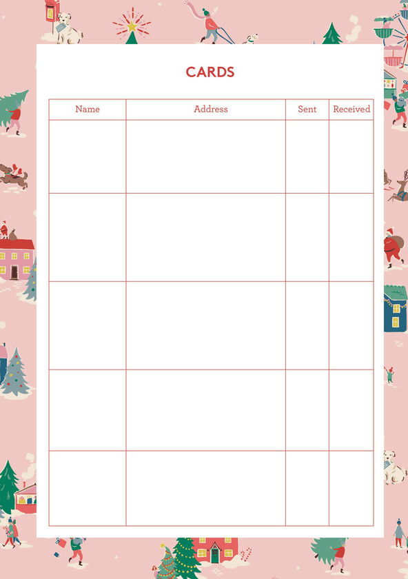 Бумажная книга «Cath Kidston Christmas Organiser », автор Кэт Кидстон - фото №1