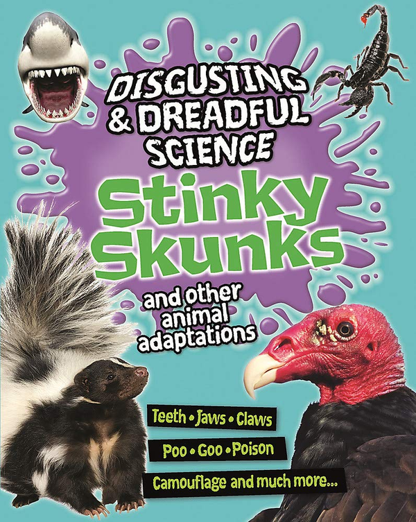 Бумажная книга «Stinky Skunks and Other Animal Adaptations», автор Барбара Тейлор - фото №1