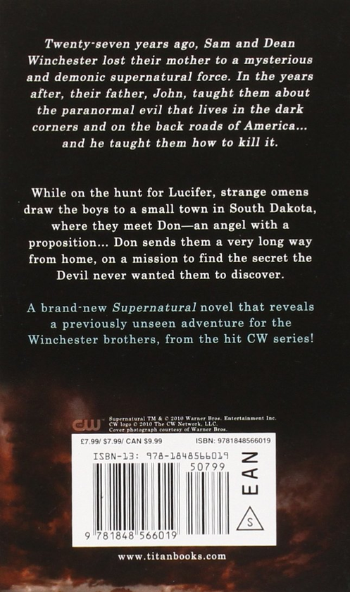 Паперова книга «Supernatural - War of the Sons», авторів Дэвид Рид, Ребекка Дессертін - фото №1