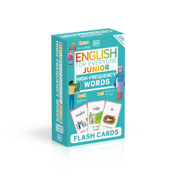 Бумажная книга «English for Everyone Junior. High Frequency Words Flash Cards» - фото №1