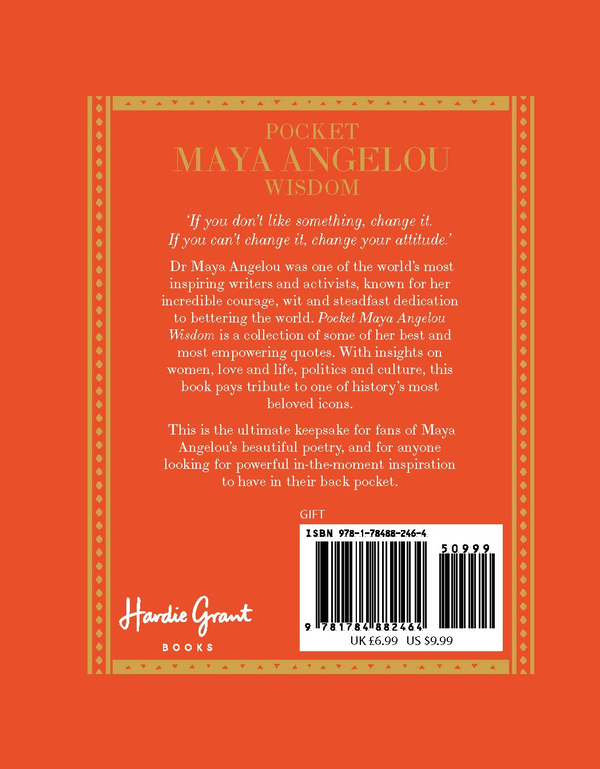 Бумажная книга «Pocket Maya Angelou Wisdom» - фото №1