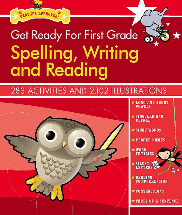 Бумажная книга «Get Ready For First Grade: Spelling, Writing And Reading», автор Афина Анна Лима - фото №1