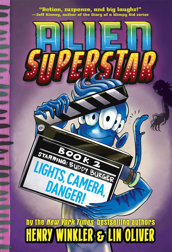Бумажная книга «Lights, Camera, Danger! (Alien Superstar #2)», авторов Генри Уинклер, Лин Оливер - фото №1
