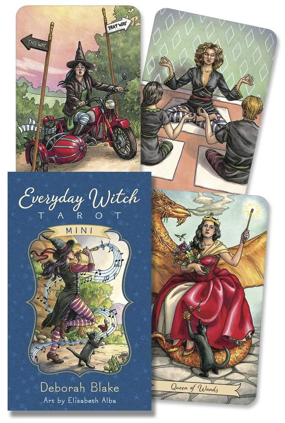 Бумажная книга «Everyday Witch Tarot Mini», авторов Дебора Блейк, Элизабет Альба - фото №1