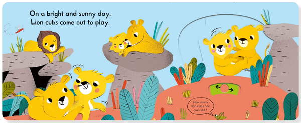 Бумажная книга «Busy Lion Cubs» - фото №1