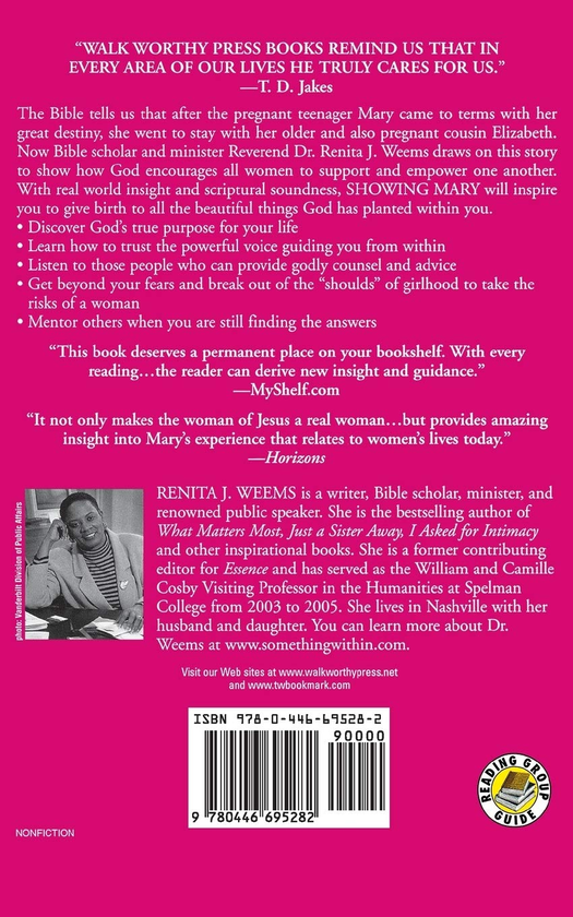 Бумажная книга «Showing Mary. How Women Can Share Prayers, Wisdom, and the Blessings of God», автор Ренита Дж. Вимс - фото №1