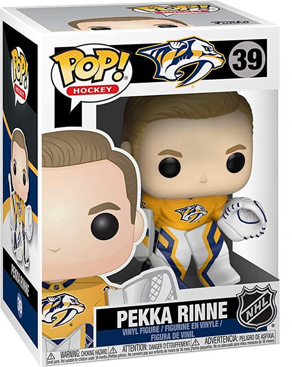  «Коллекционная фигурка Funko Pop! Pop Sports NHL Predators Pekka Rinne (FK34332)», бренда Funko Pop - фото №1