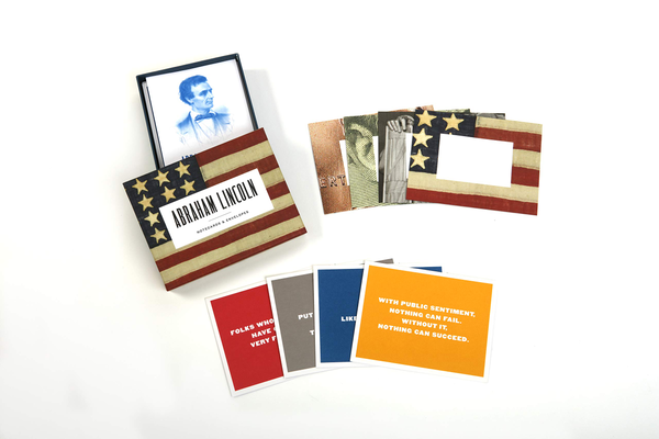 Бумажная книга «Abraham Lincoln Notecards» - фото №1
