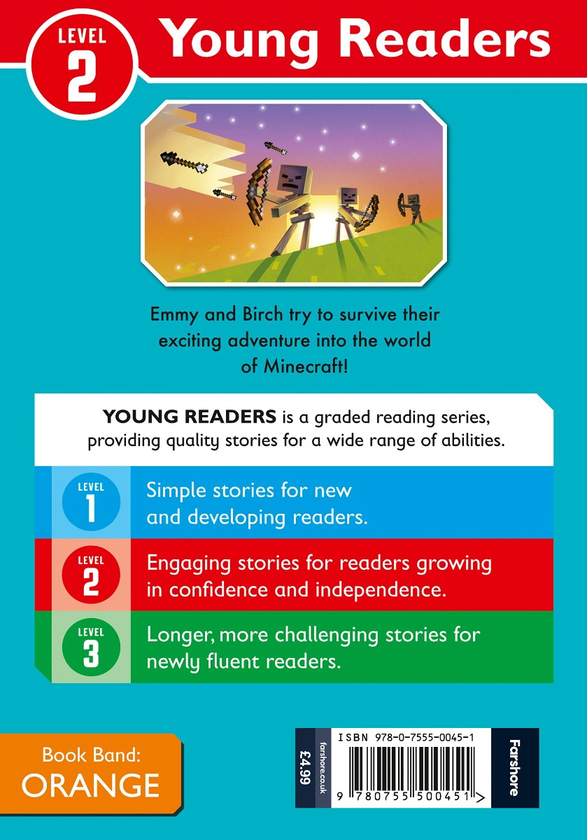 Паперова книга «Minecraft Young Readers. Survival Mode» - фото №1