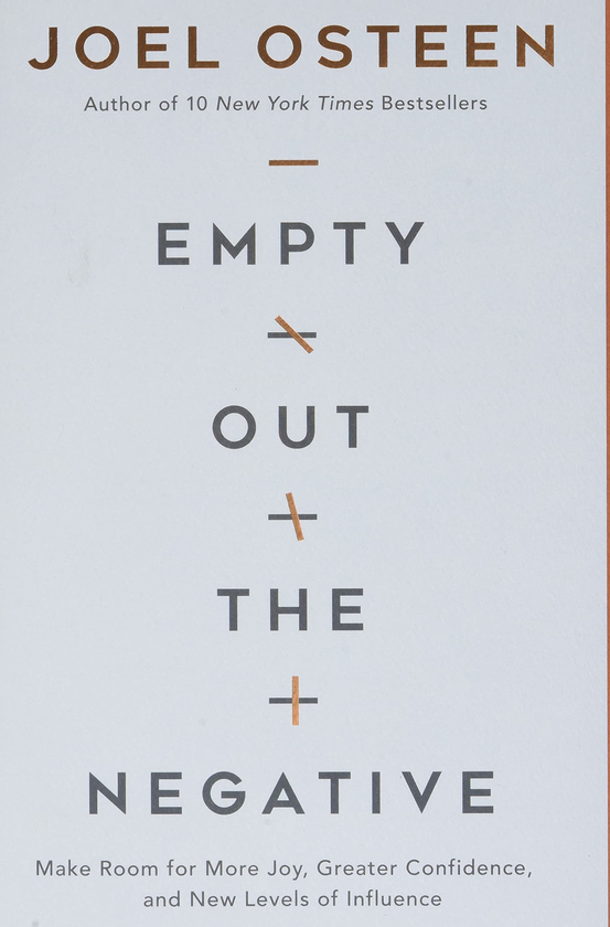 Бумажная книга «Empty Out the Negative. Make Room for More Joy, Greater Confidence, and New Levels of Influence», автор Джоэл Остин - фото №1