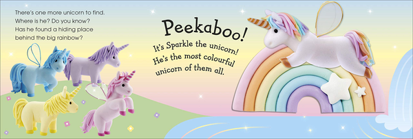 Паперова книга «Pop-Up Peekaboo! Unicorn», автор Клер Лойд - фото №1
