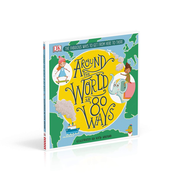 Бумажная книга «Around The World in 80 Ways» - фото №1