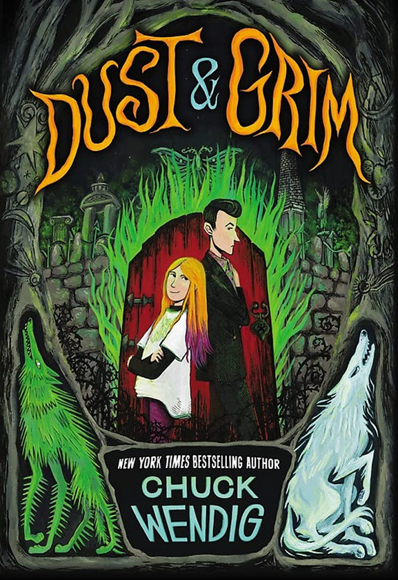 Паперова книга «Dust & Grim», автор Чак Вендіг - фото №1