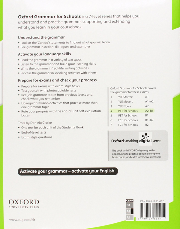 Паперова книга «Oxford Grammar For Schools 4 Teacher's Book (+ Audio CD)», автор Daniela Clarke - фото №1