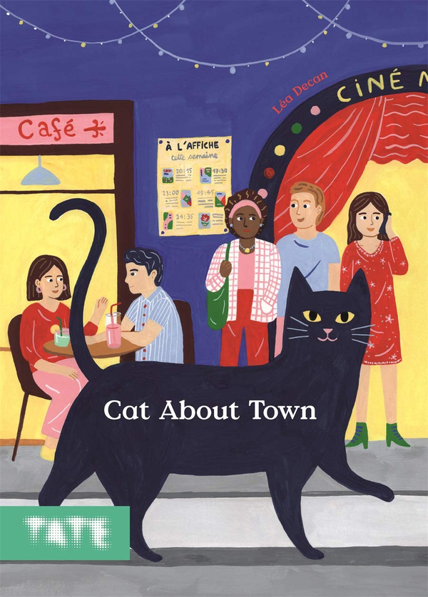 Бумажная книга «Cat About Town», автор Леа Декан - фото №1