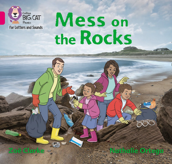 Бумажная книга «Mess on the Rocks: Band 01b/Pink B» - фото №1