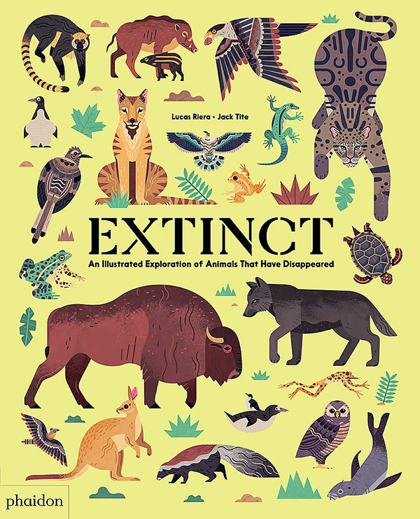 Бумажная книга «Extinct. An Illustrated Exploration of Animals That Have Disappeared», автор Лукас Риера - фото №1