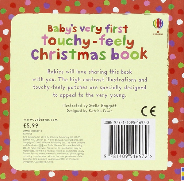 [object Object] «Baby's Very First Touchy-feely Christmas Book», автор Фиона Уотт - фото №2 - миниатюра