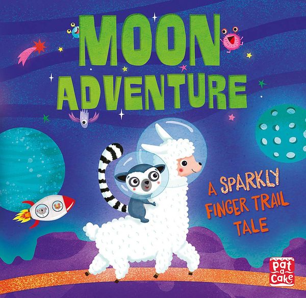 Бумажная книга «Finger Trail Tales: Moon Adventure» - фото №1