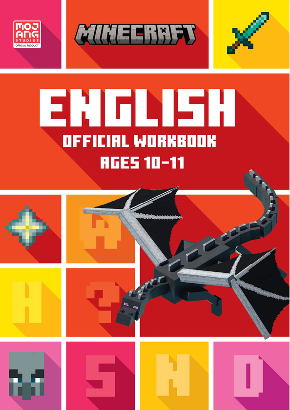 [object Object] «Minecraft English Ages 10-1 : Official Workbook» - фото №1