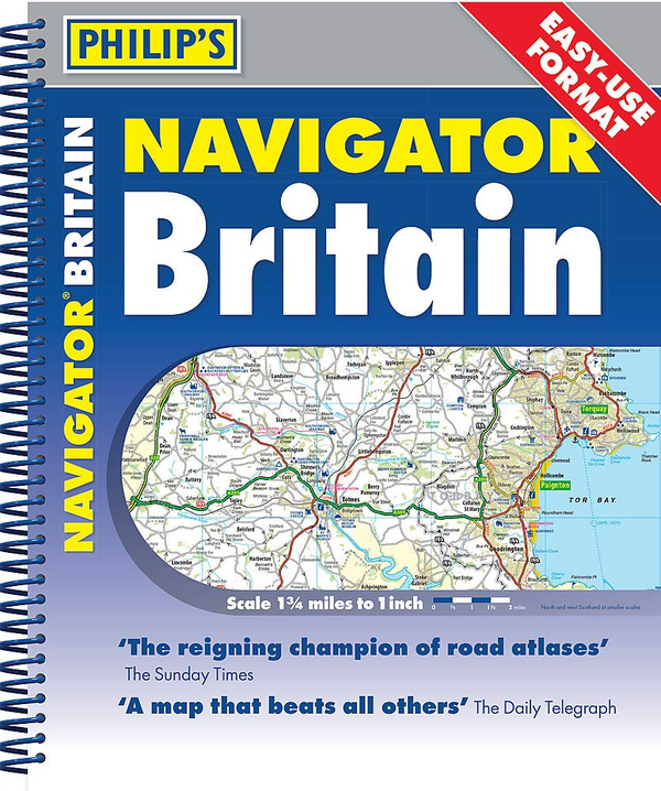 Бумажная книга «Philip's Navigator Britain Easy Use Format» - фото №1