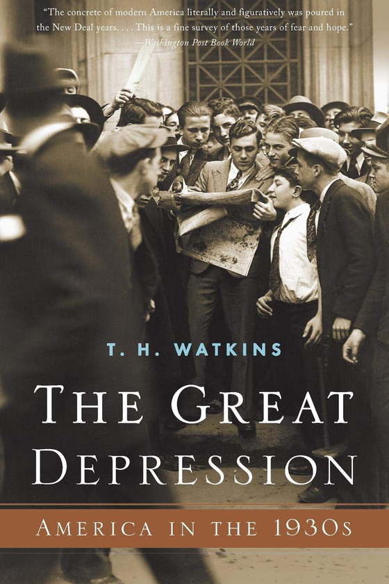 Паперова книга «The Great Depression», автор Т. Х. Уоткінз - фото №1