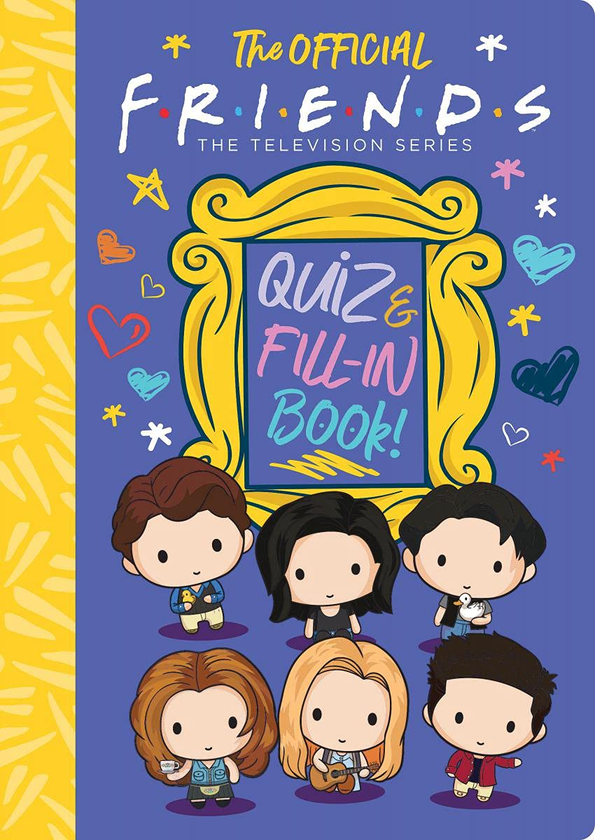 Бумажная книга «The Official Friends Quiz and Fill-In Book!», автор Сэм Левитц - фото №1