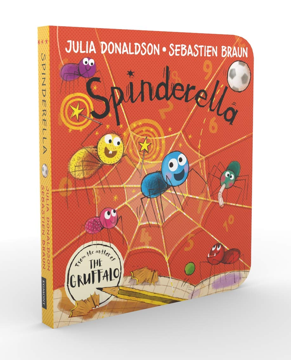Бумажная книга «Spinderella board book», автор Джулия Дональдсон - фото №1