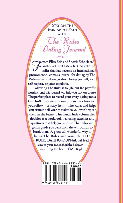 Паперова книга «The Rules. Dating Journal», авторів Еллен Фейн, Шеррі Шнайдер - фото №1