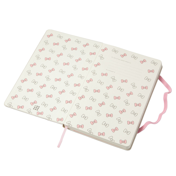  «Записная книжка Moleskine Hello Kitty Large в линию белая (LEHK03QP060)», бренда Moleskine - фото №1