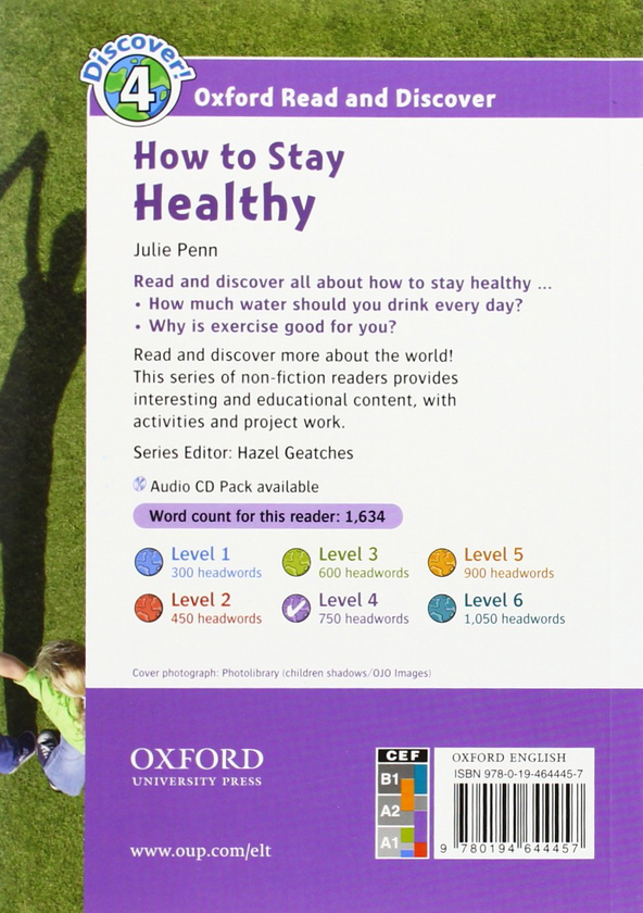 [object Object] «Oxford Read and Discover: Level 4: How to Stay Healthy», автор Julie Penn - фото №2 - миниатюра