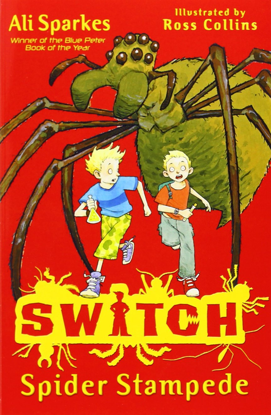 Бумажная книга «S.W.I.T.C.H. Spider Stampede», автор Али Спаркс - фото №1